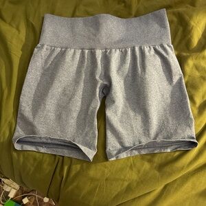 size M blue NVGTN biker shorts